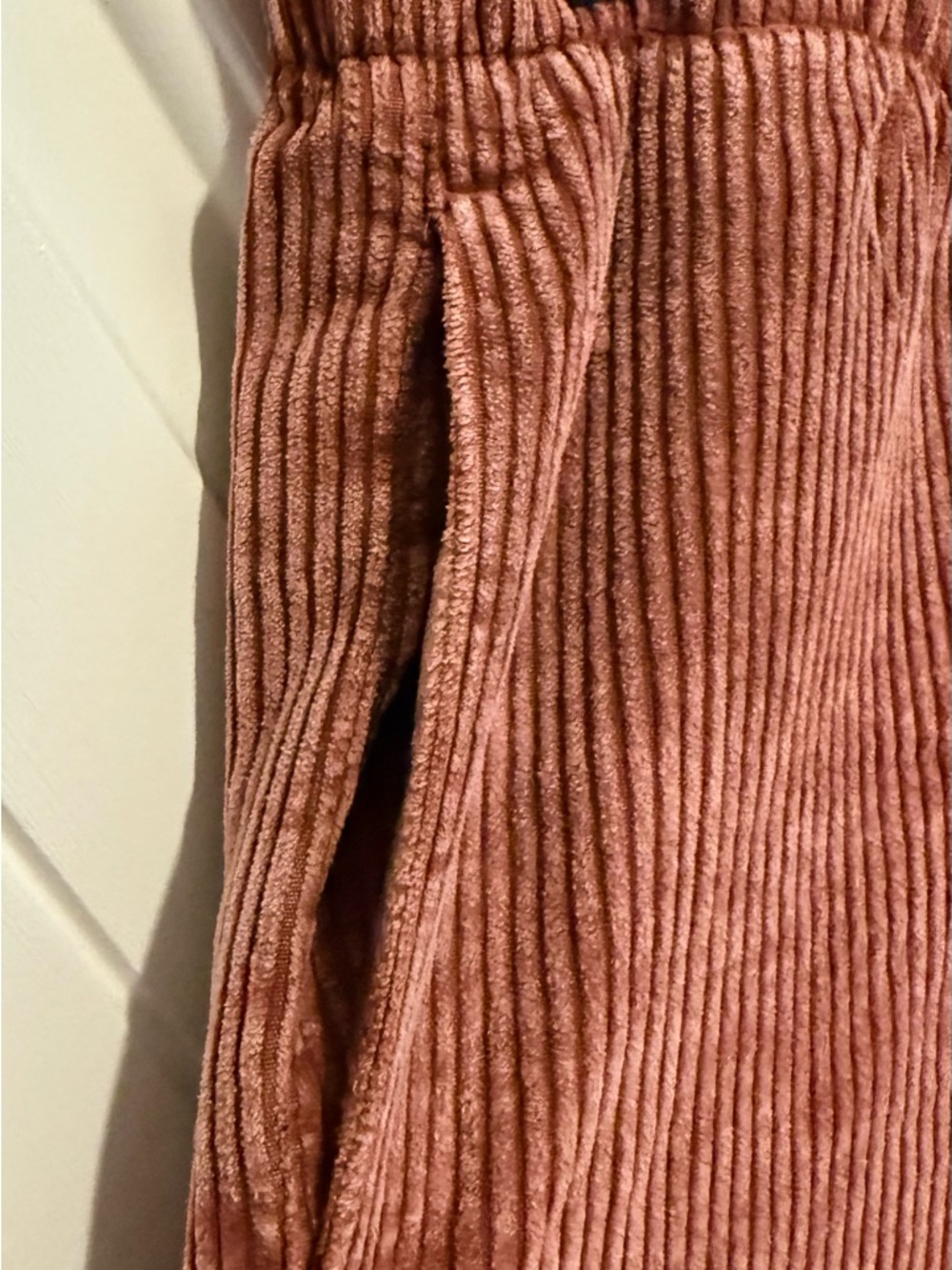 American Eagle Outfitters Stretch Corduroy Pants in Rusty Rose Size M - Picture 6 of 12